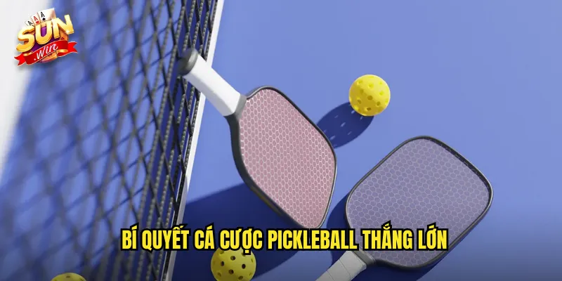 Bí Quyết Cá Cược Pickleball Thắng Lớn